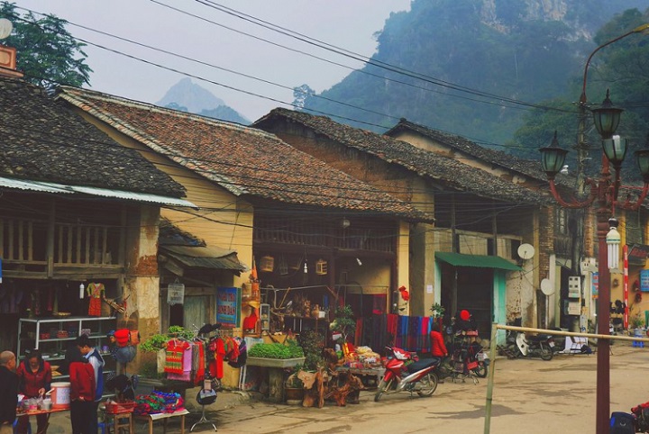 Dong Van ancient town in Ha Giang, Vietnam